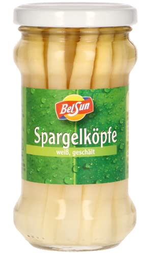 BelSun Spargelköpfe, weiß geschält (Abtropfgewicht - 115g)