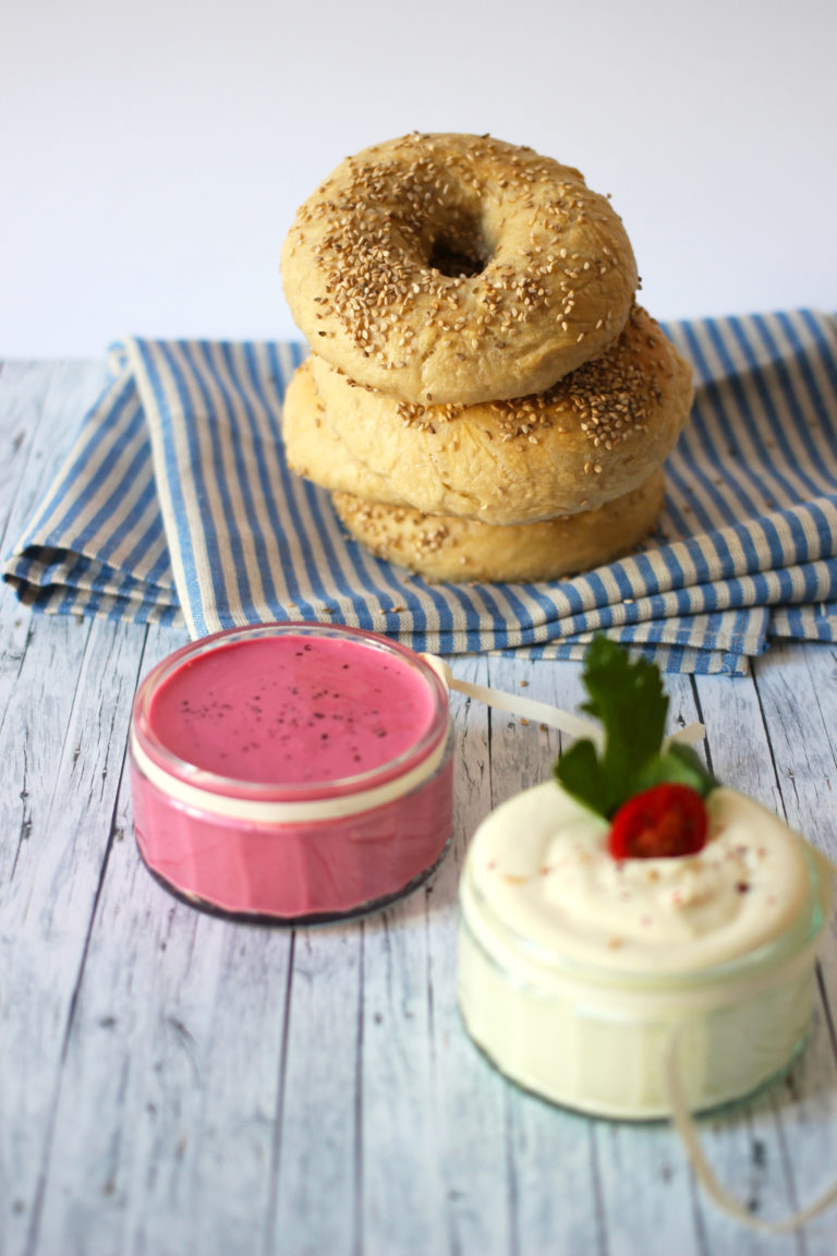 Homemade Bagels & Spreads {Eat. Eat. Love.} • kathastrophal
